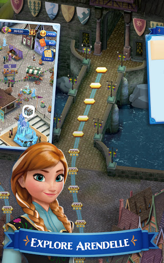 Disney Frozen Free Fall Games screen 5